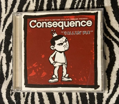 CONSEQUENCE (ft KANYE WEST_ "Callin' Me" RARE PROMO MAXI CD NM 4 Mixes ©2006 Foto 1 de 4