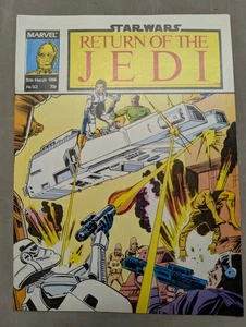 Return of the Jedi No 143 March 15th 1986, Star Wars Weekly, Marvel UK - Imagen 1 de 2