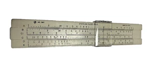 Vintage Sterling Slide Rule/ Ruler No. 587 - 6" Pocket Size USA No Case - Picture 1 of 5