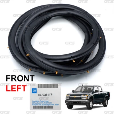 For Chevrolet Colorado Double Cab 2004 08 Front Lh Weatherstrip Door Rubber - Image 1 of 4