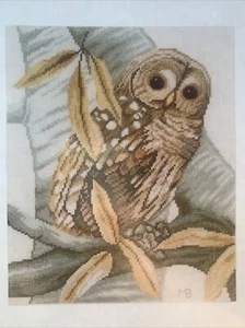 Lanarte Marjolein Bastin Cross Stitch Kit Owl And Autumn Leaves NEW - Picture 1 of 10
