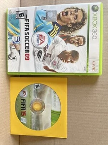 FIFA Soccer 09 & FIFA 15 (Microsoft Xbox 360) Used Very Good Condition - Picture 1 of 4