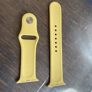 Genuine apple watch strap 38mm & 40mm & 41mm Yellow M/L - Picture 1 of 6