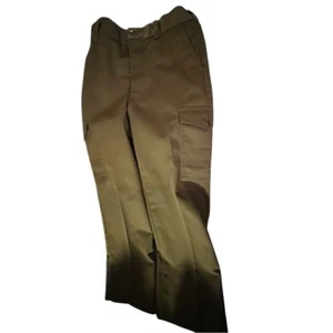 Pantalones cargo uniforme oficial vintage de Boy Scouts of America verdes para niños talla 12/14 - Imagen 1 de 7