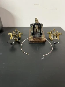 Vintage Telegraph Machine Wires Included - Picture 1 of 10