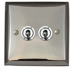 Interruptor de palanca intermedio G&H SC82A-PC espectro cromo pulido 2 velocidades 1x2W 1 x - Imagen 1 de 1