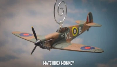 Raf Alan Deere WW2 Ace Supermarine Spitfire Avion Aircraft Noël Ornement - Photo 1/4