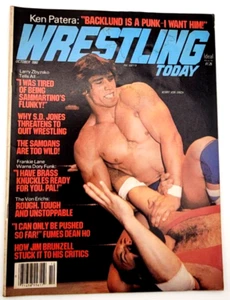 WRESTLING TODAY OCT 1980 KERRY VON ERICH LARRY THE SAMOANS S.D. JONES DORY FUNK - Bild 1 von 4