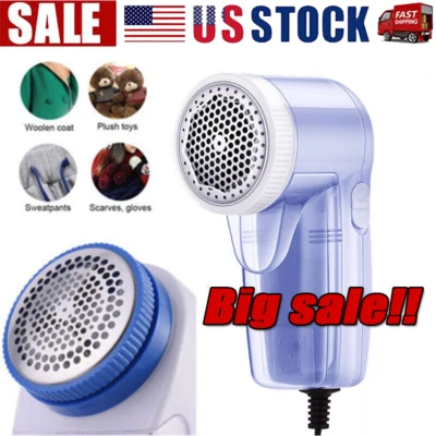 Electric Clothes Lint Pill Fluff Remover Fabrics Sweater Fuzz Shaver Household - Image 1 of 4