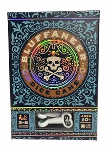 Bluffaneer Dice Game Pirates Treasure Bone Dice Strategy Ages 10+ Teens Adults - Picture 1 of 4