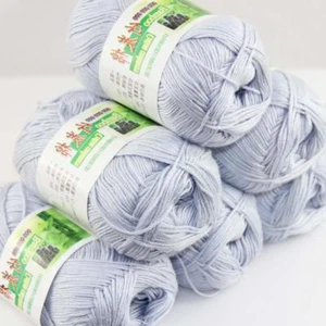 Sale New 6 Skeinsx50gr Soft Bamboo Cotton Baby Hand Knit Shawls Crochet Yarn 28 - Picture 1 of 15