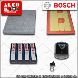 KIT DE SERVICIO para SEAT LEON 5F 1.2 1.4 TSI ACEITE CABINA AIRE FILTROS TAPONES (2012-2020) - Imagen 1 de 19
