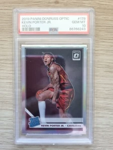 Kevin Porter Jr. 2019-20 Donruss Optic Rated Rookie HOLO Prizm Card #179 PSA 10 - Picture 1 of 2
