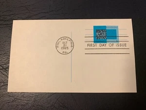 US Stamps SC# UX53 Crowd and Punch Card 4c postal card FDC MNH 1965 - Picture 1 of 1