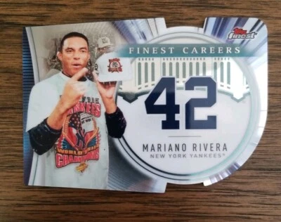 2019 Topps Finest Careers Die Cut FC-MR2 Mariano Rivera - New York Yankees - Image 1 of 2