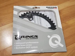 ROTOR Q-Ring Aldhu Oval Chain Blade Oval 44 Teeth BCD 110 x 4 QRING - NEW - Picture 1 of 5