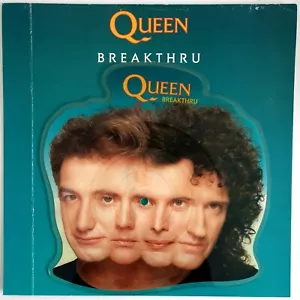 QUEEN "BREAKTHRU" PARLOPHONE QUEEN PD11 7" SHAPED PICTURE DISC - Picture 1 of 5