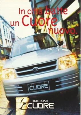 BROCHURE DAIHATSU Cuore - 1998 - Italian - Immagine 1 di 4
