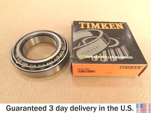 GENUINE TIMKEN TAPERED ROLLER BEARING 387A - 382  2.25 x 3.875 x 0.864 INCH - Picture 1 of 5