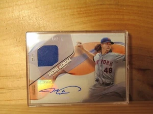 2017 Topps Major League Materialien Auto JD Jacob deGrom 14/50 - Bild 1 von 2
