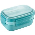 Lunchbox, 3 Lagen -In- Bento Box Mit Utensilienset, Auslaufsichere Bento Bo4625