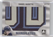 2014 ITG Draft Prospects Nameplates /10 Daniel Audette #NP-8