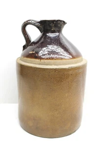 Vintage E Steinzeug Keramik 3-Ton Krug Krug Korken Moonshine Americana Barroom - Bild 1 von 6