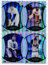 2010 Topps Legends Chrome Platinum Refractor Complete Cereal Set GC1-GC20 