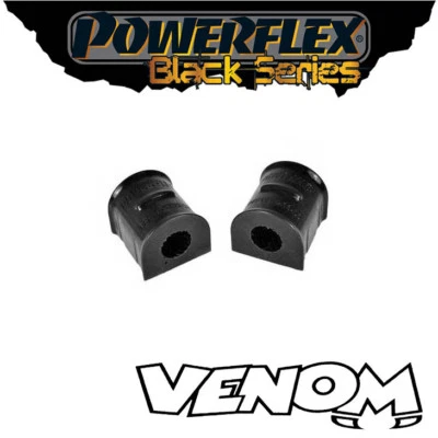 Boccola barra antirollio anteriore nera Powerflex 22 mm Ford Focus Mk2 ST PFF19-1203-22BLK - Immagine 1 di 2