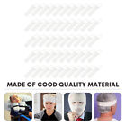 50pcs White Bouffant Caps Hair Cover Net Mesh for Labs Nurse Service Health