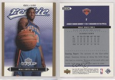 2003-04 Upper Deck MVP Gold /100 Mike Sweetney #209 Rookie RC