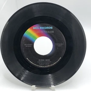 Elton John - Island Girl / Sugar On The Floor - MCA Records F - G Untested - Picture 1 of 4