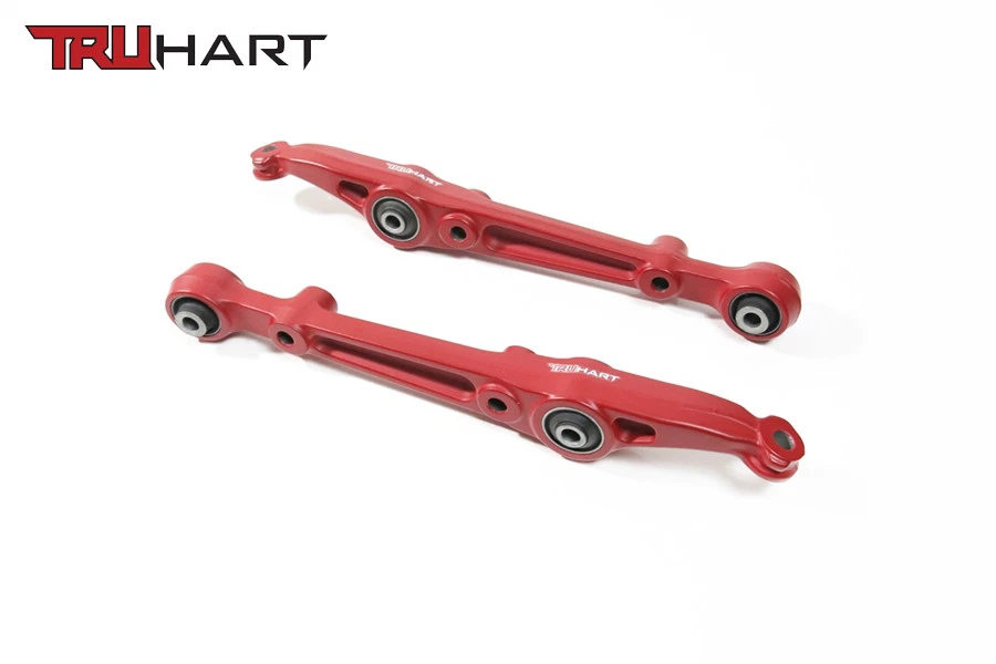 Brazos de control inferiores delanteros Truhart ROJO para 92-95 Honda Civic EG 94-01 Integra Foto 1 de 1