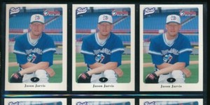 lot (3) 1996 Best #14 Jason Jarvis Dunedin Blue Jays (BL81) SWSW6