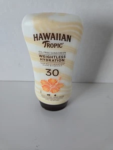 Loción sin peso hidratación Hawaiian Tropic Silk FPS 30 - 6 fl oz (180 ml) - Imagen 1 de 6
