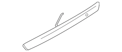 Nissan Versa 2007-2011 genuino - acabado moldeado 84810-EM40A Foto 1 de 2