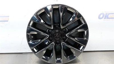 17 LEXUS GX460 18X7.5 V SPOKE 6 SPLIT WHEEL RIM DARK CHROME Foto 1 de 4