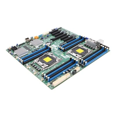 Supermicro X10DRH-C LGA2011-3 (R3) DDR4 SAS-3 3108 PCIe 3.0 E-ATX Motherboard - Bild 1 von 3