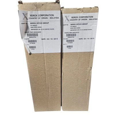 Lote de 2 bandejas de residuos Xerox 109R00754 NUEVAS GENUINAS para Phaser 8500/8550  Foto 1 de 4