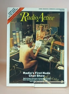 vintage radio active magazine radio's first nude chat show 1986 - Picture 1 of 2