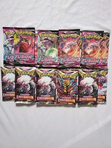 Pokemon Fusion Strike & Lost Origin 1/2 Booster Box -18 confezioni - sigillato non pesato! - Foto 1 di 4