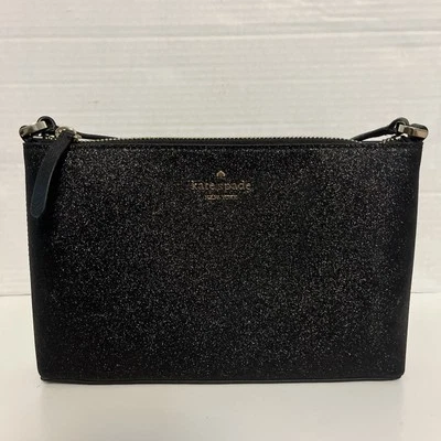 Kate Spade Joeley Crossbody Bag In Black Glitter Sparkle - Изображение 1 из 4