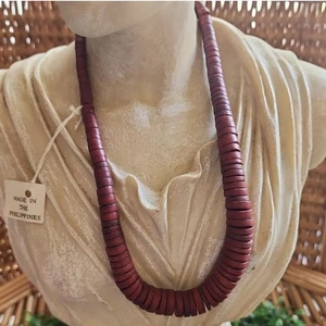 Gradiant Vintage Halskette Made In Phillipines Disc Necklace - Bild 1 von 7