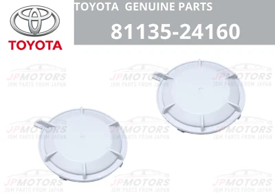 TOYOTA Genuine GX460 RX350 RX450h SC430 81135-24160 Headlight Cover *2 F/S New - Изображение 1 из 4