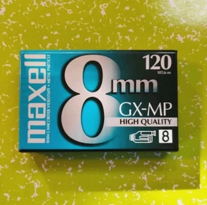 Maxell High Quality 8mm Video8 GX-MP 120 Camcorder Videotape New Sealed - Photo 1 sur 5