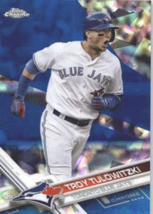 TROY TULOWITZKI 2017 TOPPS CHROME SAPPHIRE EDITION #91 ONLY 250 MADE - Picture 1 of 2