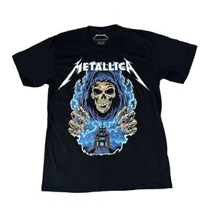 Camisa Metallica Unisex 2022 Rock Lollapalooza Chicago Band Tour Negra Talla L - Imagen 1 de 6