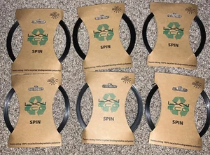 6 Pieces of Luxilon LXN Eco Spin 125 17G Black Tennis String Set - Picture 1 of 3