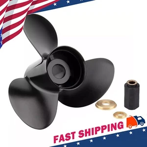13.5 x 15 Boat Propeller For Johnson Evinrude OMC Engines 13Tooth 40-140HP,RH - Picture 1 of 5