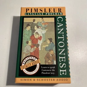 Pimsleur Sprachprogramm KANTONESISCH 4 Audiokassetten Simon & Schuster - Bild 1 von 19